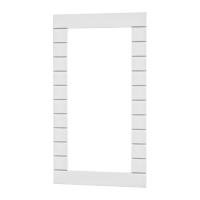 Фасад БЕЛЫЙ ГЛЯНЕЦ 400 СТЕКЛО