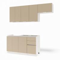 Кухонный гарнитур Соул 1,4м Сосна Лофт/Вижен (без столешницы без мойки)