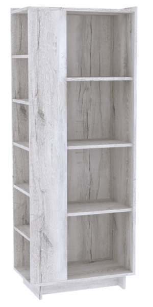 Флекс 26 (гостиная) Стеллаж боковой (Дуб шавиниган)