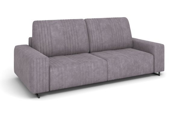 Диван "Уолтер" ШП шагающ. пантограф (1000 секц +1000 секц)Tango pebble опора черный муар