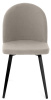 Стул Капри-3, Т170 (бежевый)+нога 1R32 (черный)