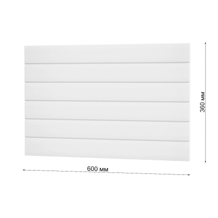 Фасад Софт Тач БЕЛЫЙ h = 360 * 600   /  Бомон