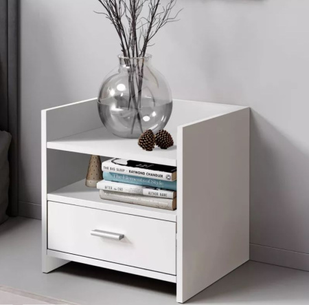 Карло Тумба прикроватная 2 ящ. СТЛ.514.02 Белый