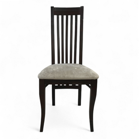 Стул Барон 2-М темный орех, ткань Катания 03 (светло-коричневый)