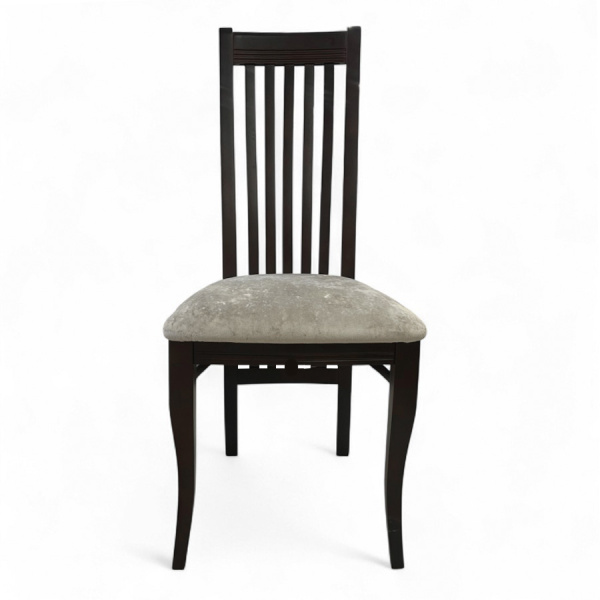 Стул Барон 2-М темный орех, ткань Катания 03 (светло-коричневый)