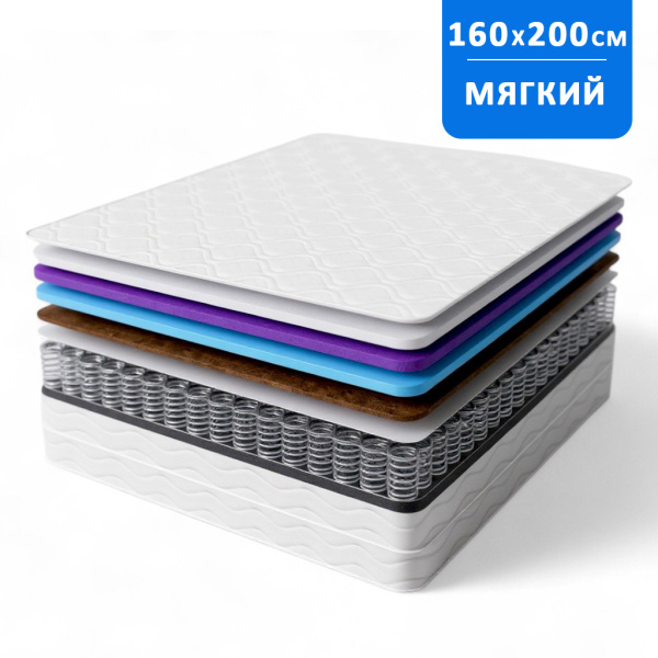 Матрас КОМФОрт  Люкс Нежный 1600*2000 