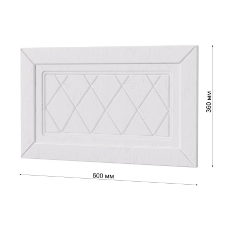 Фасад РОМБ белый h = 360 * 600
