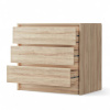 Комод Венсен 3 ящ. Дуб Сонома