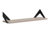 Полка навесная Рич кашемир/черный