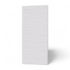 Фасад БЕЛЫЙ СТРАЙП 330 торцевой 