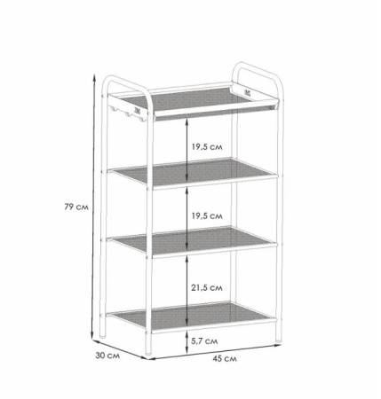 подставка для обуви Верона 14