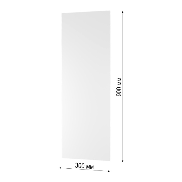Фасад БЕЛЫЙ МАТОВЫЙ 300 Высота 900