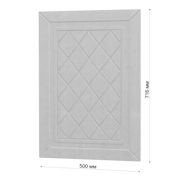 Фасад РОМБ серый 423 на угловой верх