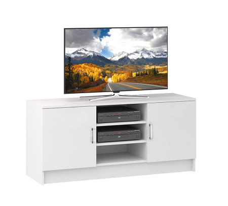 Тумба под ТВ Ларго белый 1400