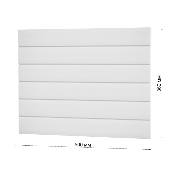 Фасад БЕЛЫЙ ГЛЯНЕЦ h = 360 * 500