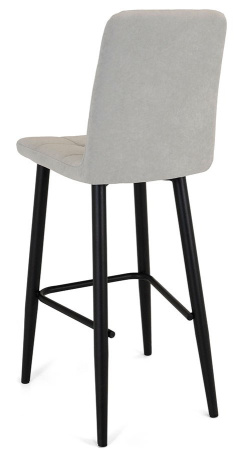 Стул Абсент NEW БАРНЫЙ Т188 жемчужный + нога барная  Bh70см 1R38  (черный)