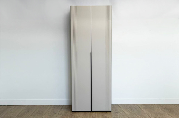 Катрин Шкаф 2дв. комбиниров. 104.01/Кашемир/фрапучино матовый