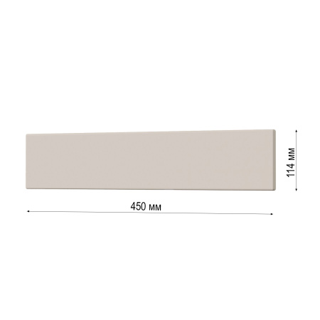 Фасад КАШЕМИР под духовку 114 * 450