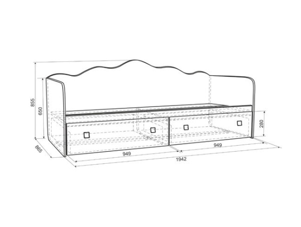 Кровать Фэнтези