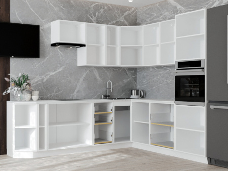 НОВА  Корпус шкафа настенного 1-но дверного 300 / Белый